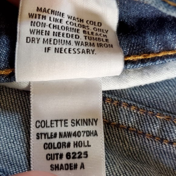 Hudson Colette Skinny Distressed Jeans - Picture 14 of 14